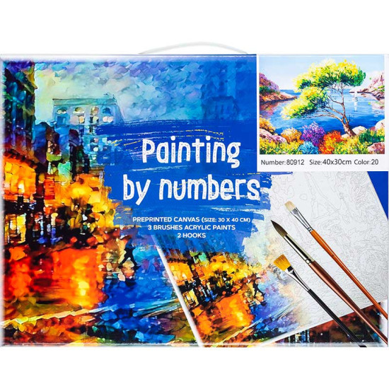 PAINTING BY NUMBER SET