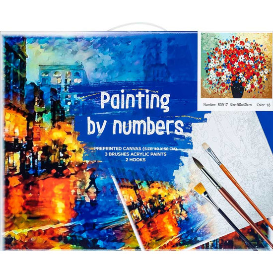 PAINTING BY NUMBER SET