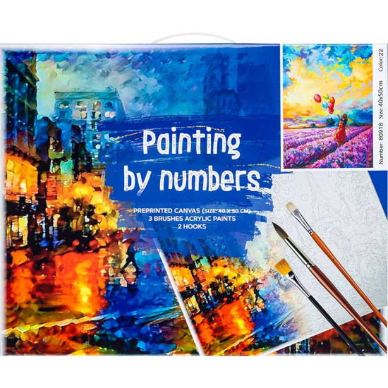 PAINTING BY NUMBER SET