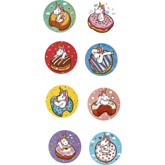 DECORATION STICKERS “UNICORN DONUTS”